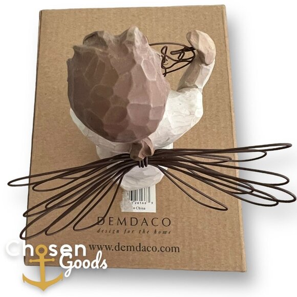 Thank You Angel Willow Tree Figurine With Box “Just For You” Wire Sculpture OB - Picture 11 of 11